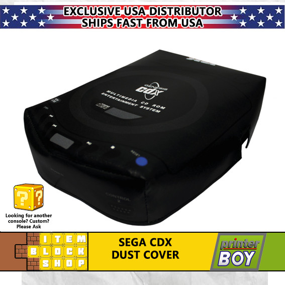 Sega CDX System Console System Dust Cover Vinyl