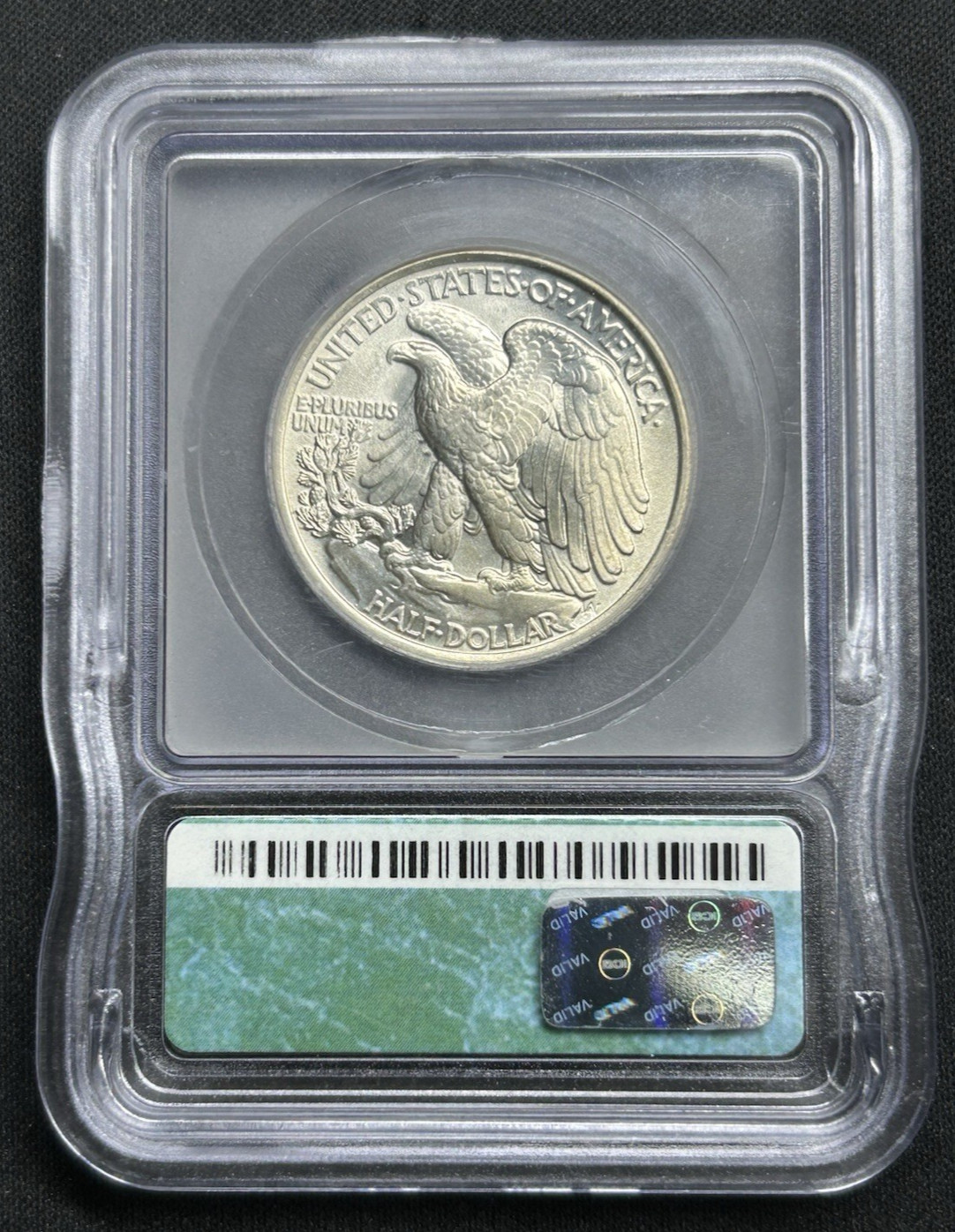 1936 WALKING LIBERTY HALF DOLLAR ICG MS64