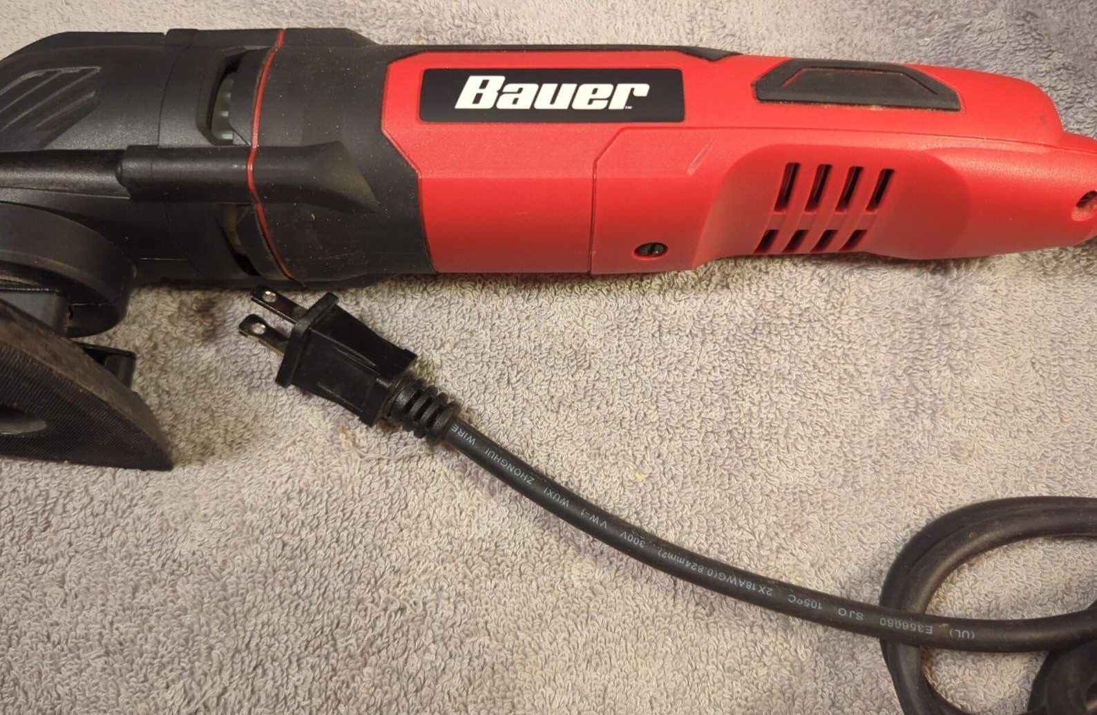 Oscillating Multi-Tool Bauer Variable Speed 19101-B Used Clean Tested 3A