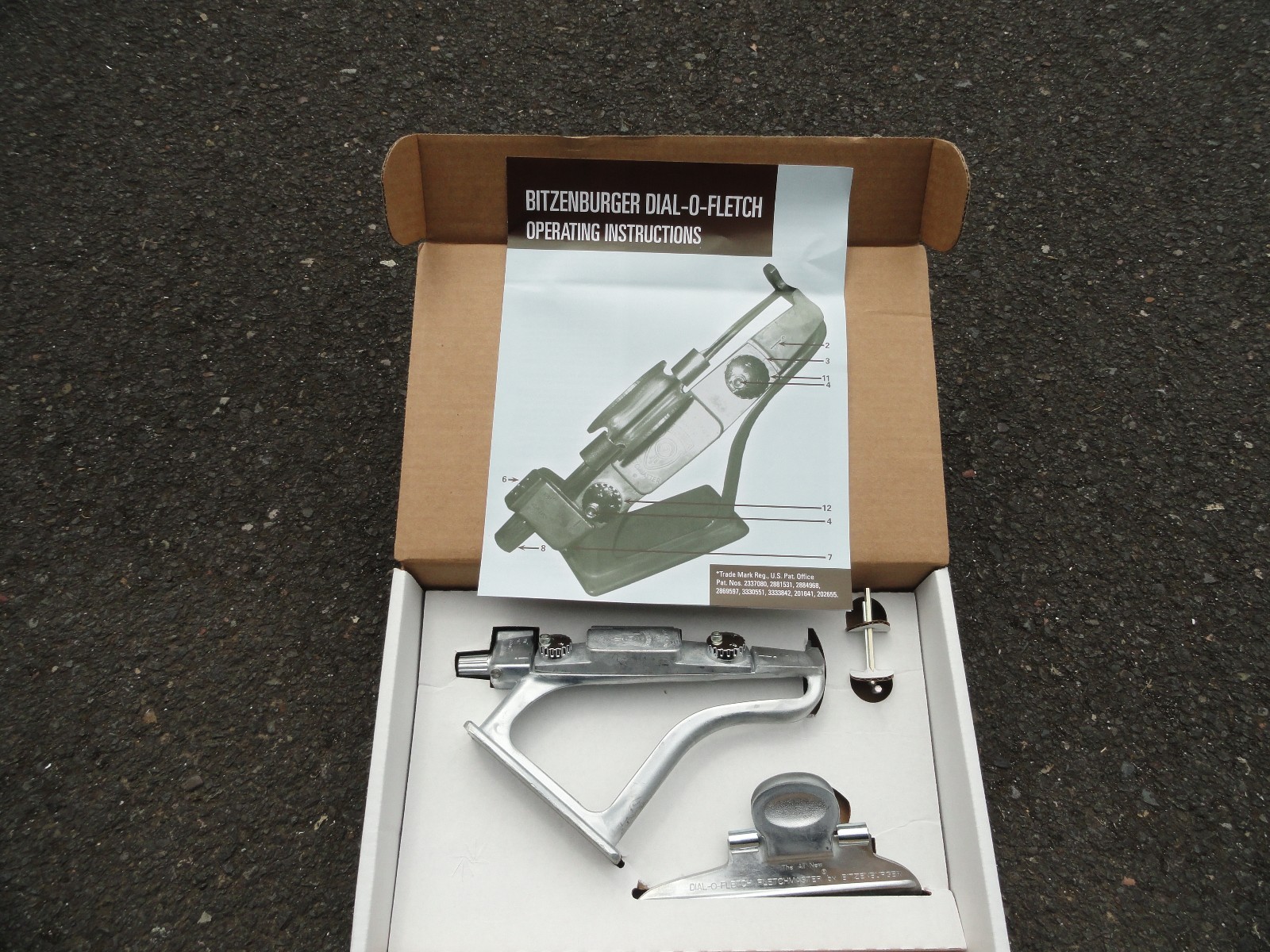 Bitzenburger Fletching Jig with Clamp