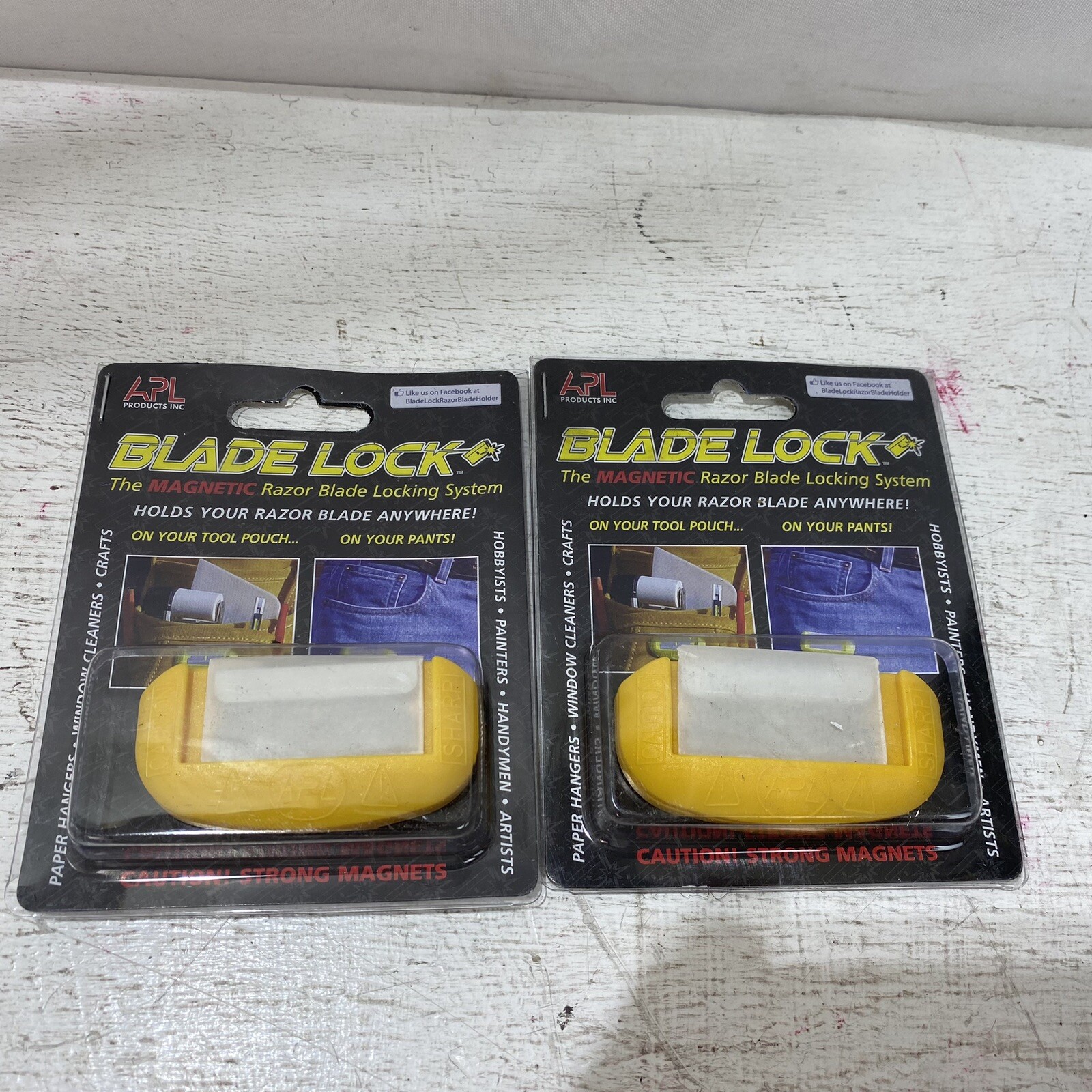 Pack of 2 - BladeLock Magnetic Scraper Blade Holder