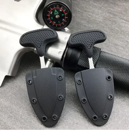 Multifunctional Camping Neck Knife Portable Outdoor Survival Cutting Tool