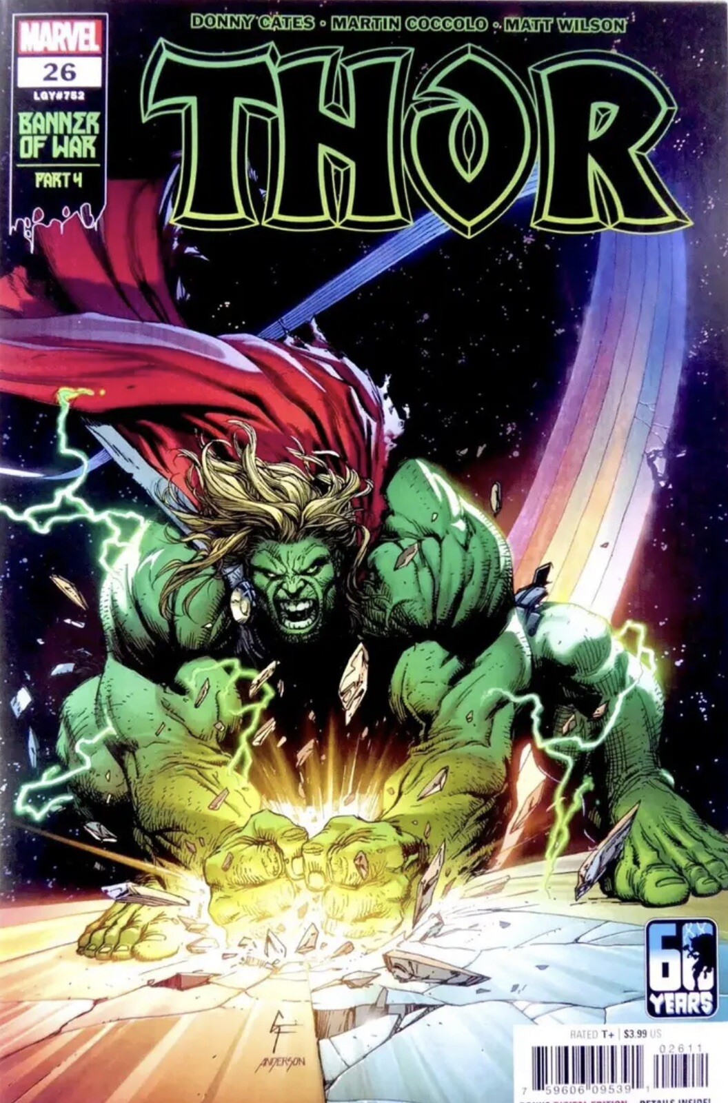 Thor #26 CVR A 2022 Banner Of WAR NM