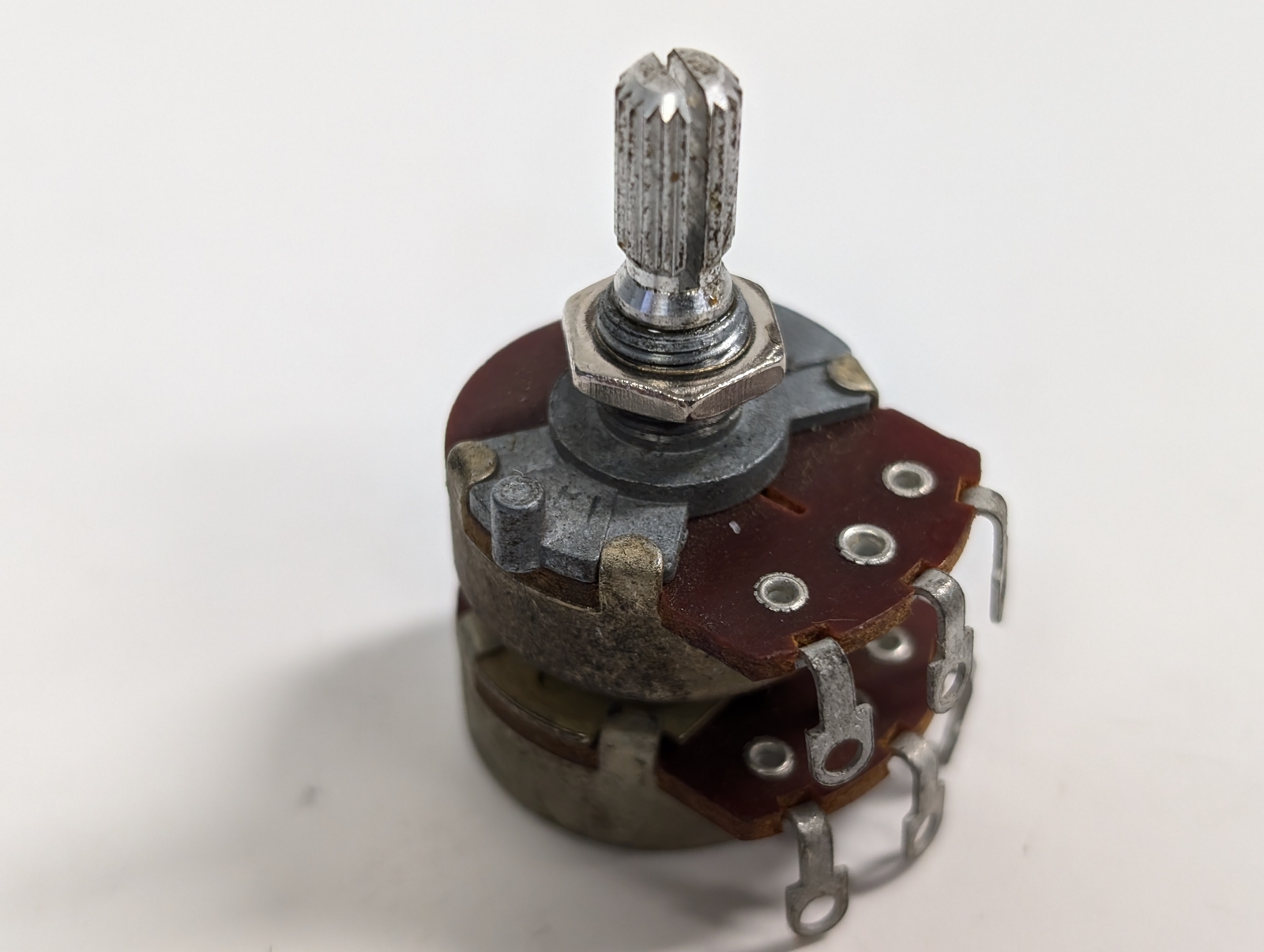 ALPS LINEAR TAPER DUAL 50K POTENTIOMETER