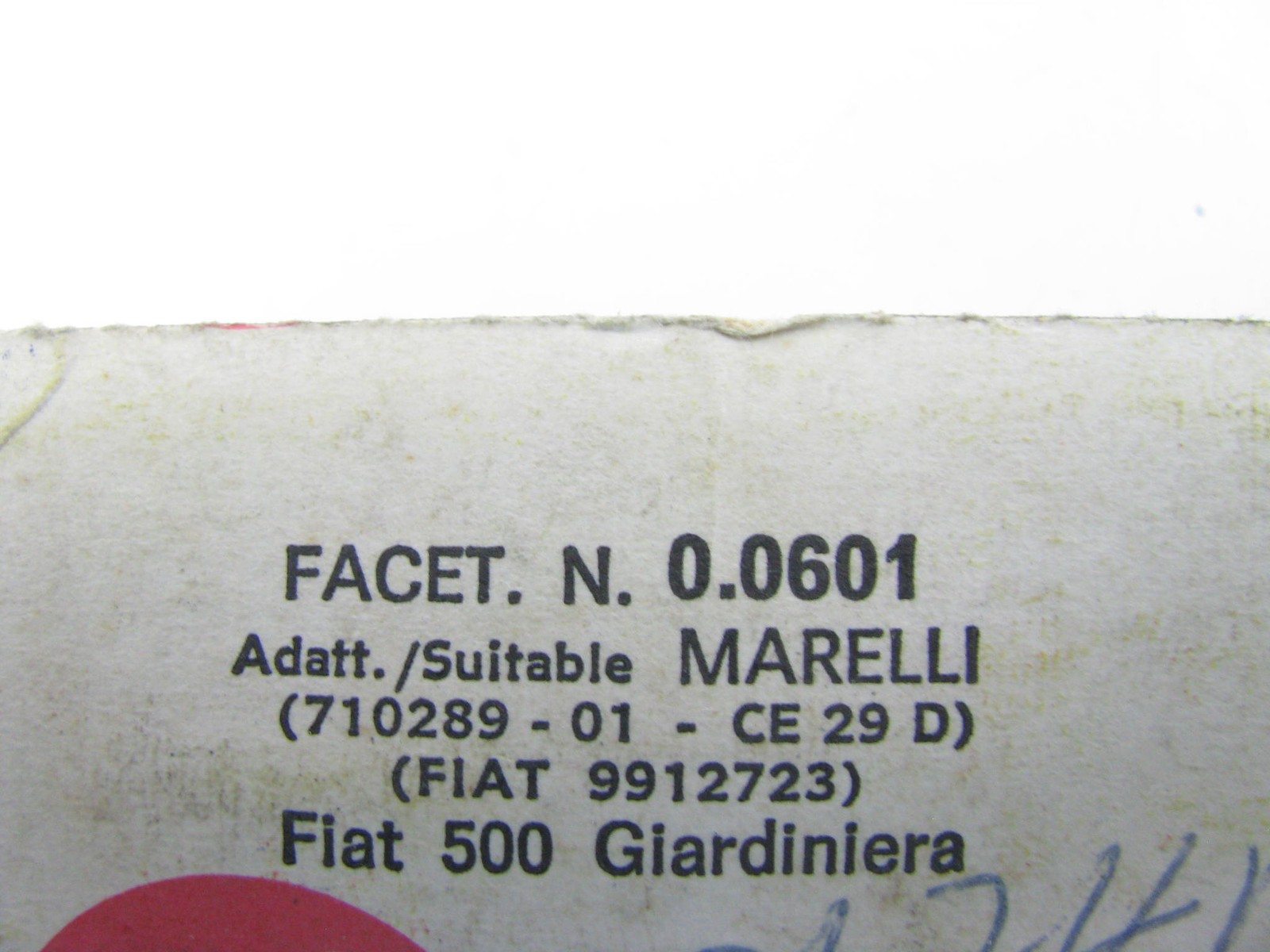 Facet 0.0601 Ignition Condenser