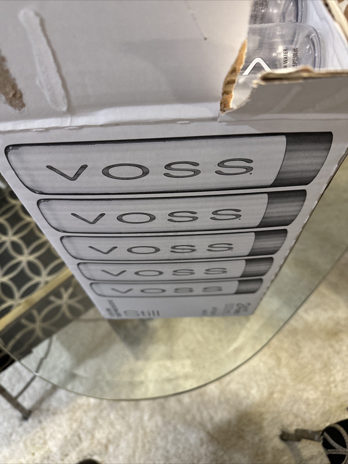 Voss Water Bottle Case