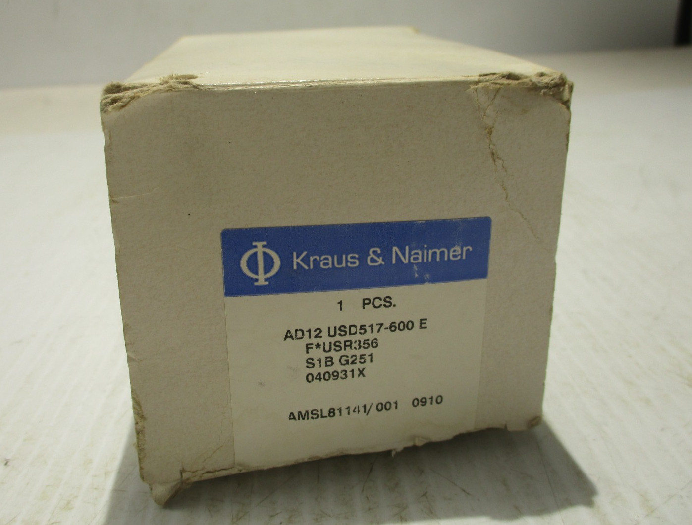 NEW KRAUS NAIMER AD12 ROTARY DRUM SWITCH AD12USD517-600E