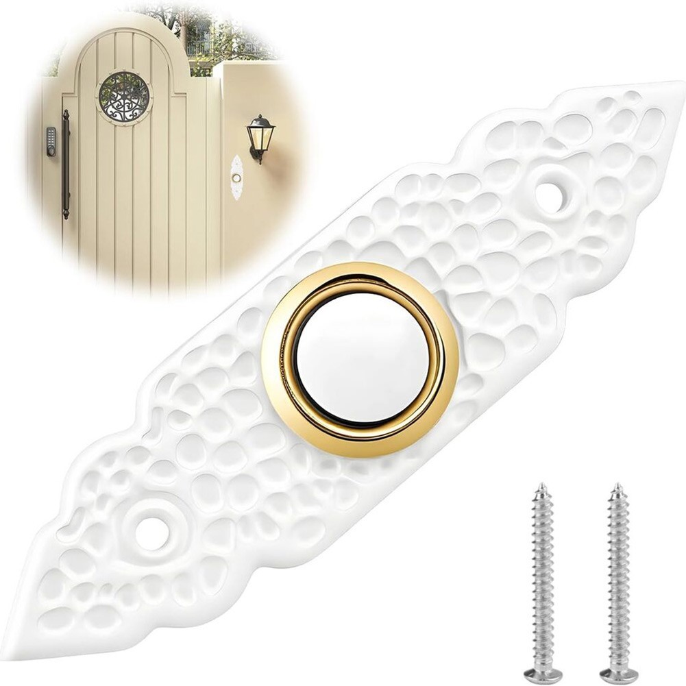 Wired Doorbell Button Replacement for Standard Doorbell Chimes and Kits