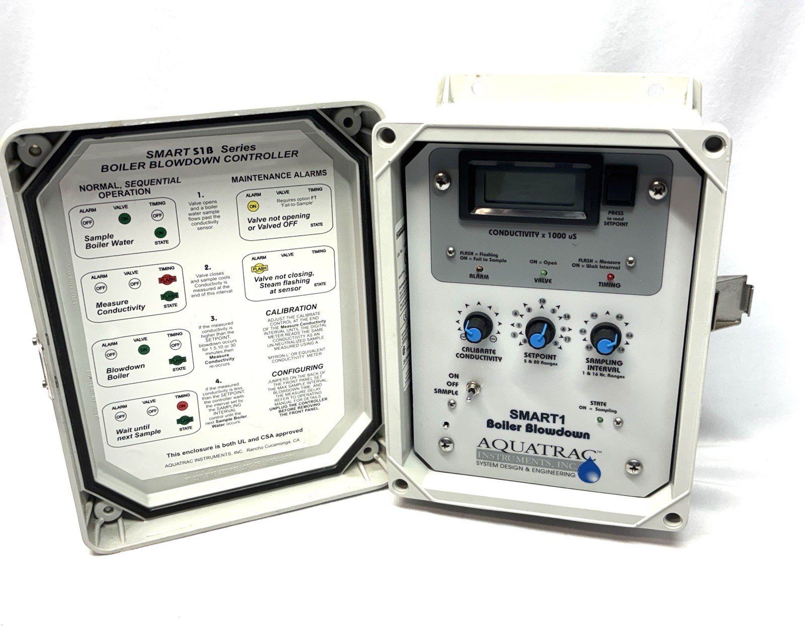 Aquatrac Smart1 S1B Series Boiler Blowdown Controller, VJ806HWPL1