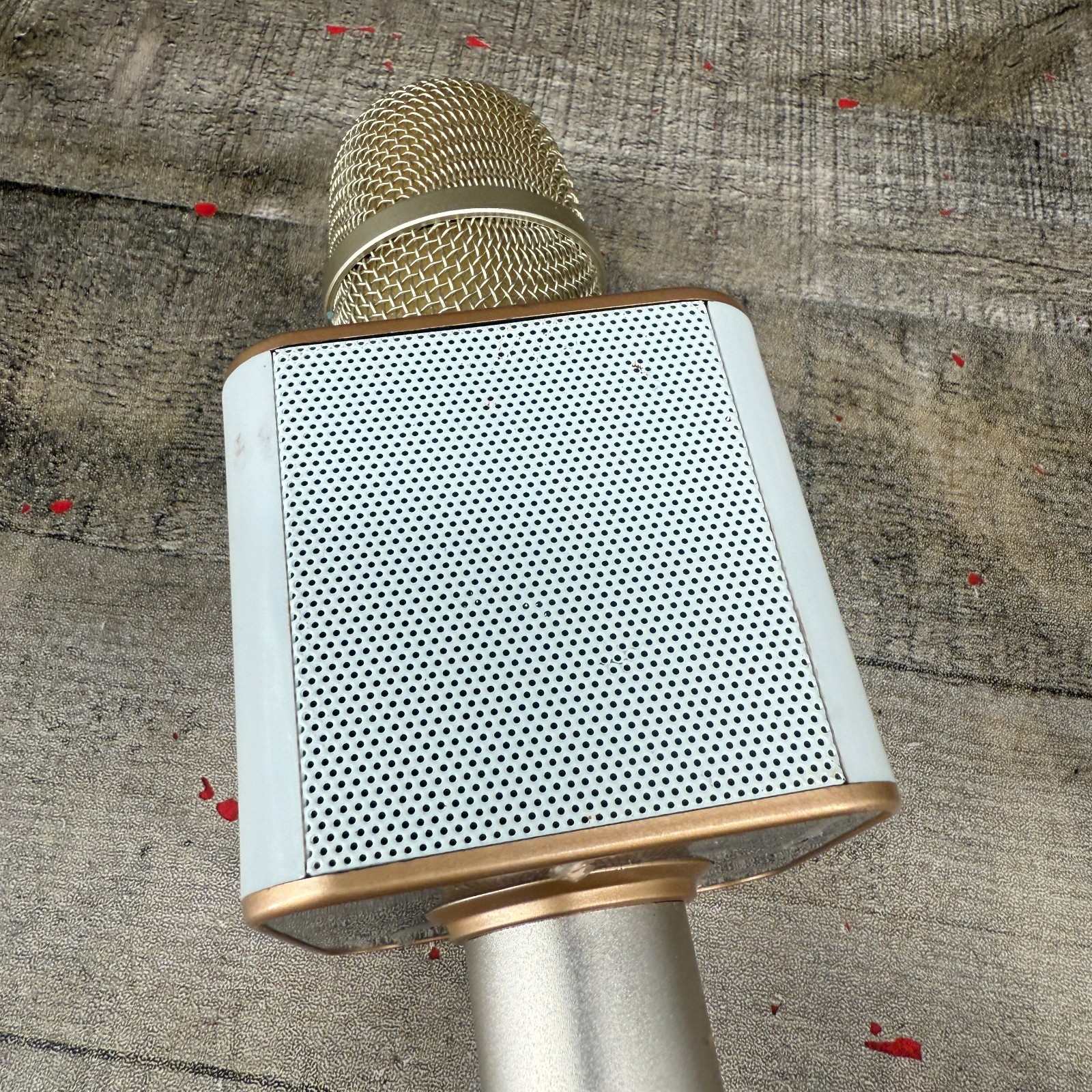 Bluetooth Microphone Karaoke Wireless Q7 Works