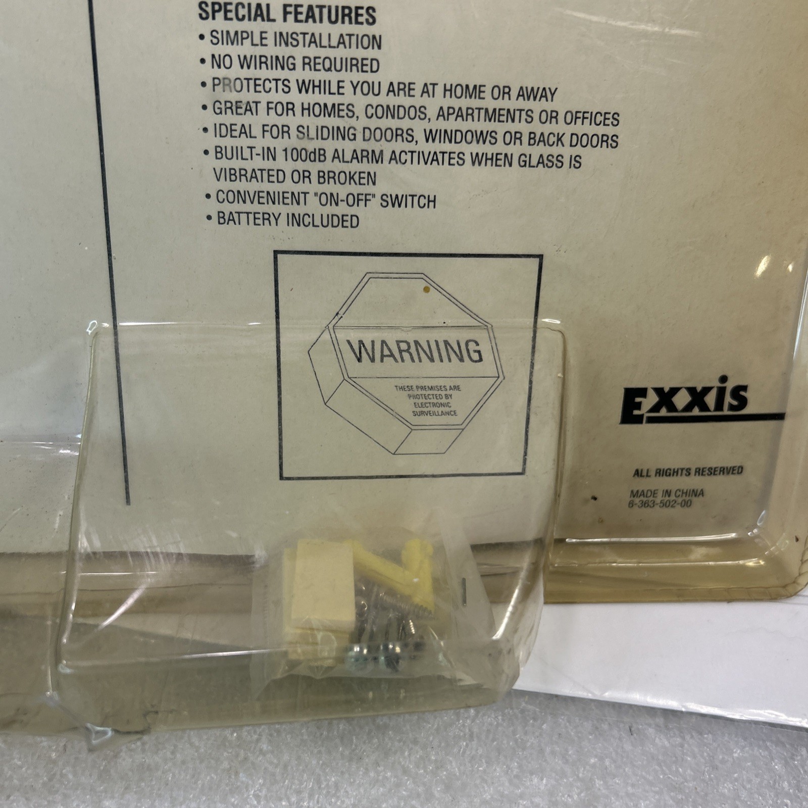Exxis Home Protection Value Pack Door Alarm System Read