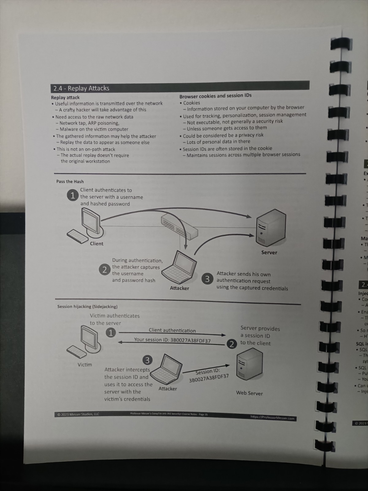 CompTIA Security+ Professor Messer SY0-701 Course Notes
