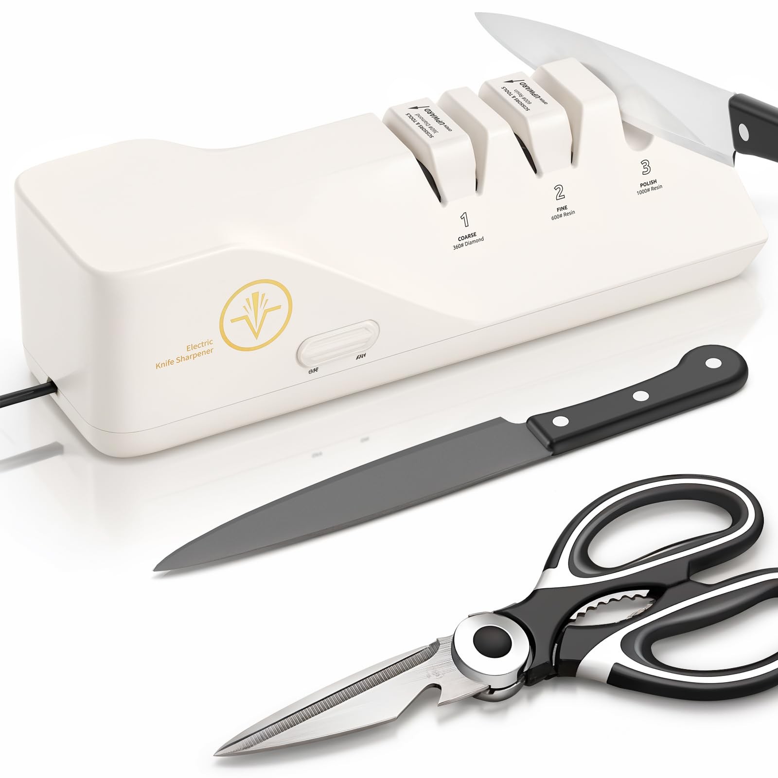 Electric Knife Sharpener Diamond Abrasive PRO Sharpener