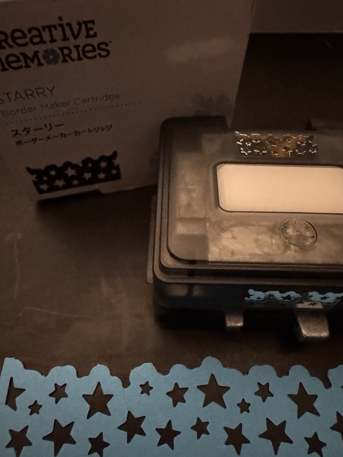 Creative Memories Starry Border Maker Cartridge BMC 2021 NEW