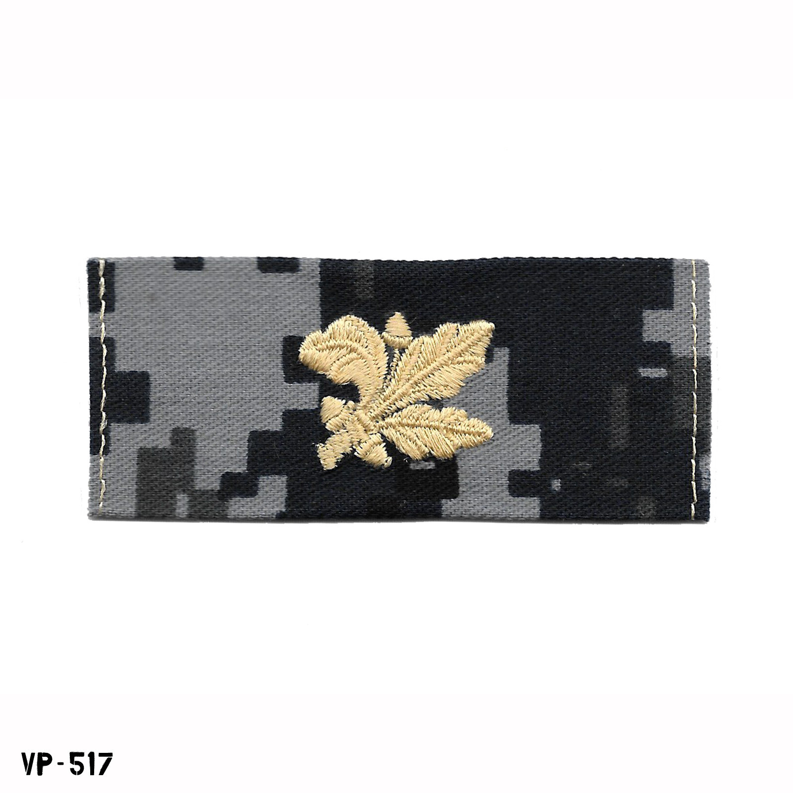 Supply Collar Device ~ US Navy NWU Blue Digital Camo Collar Device Patch ~ NEW