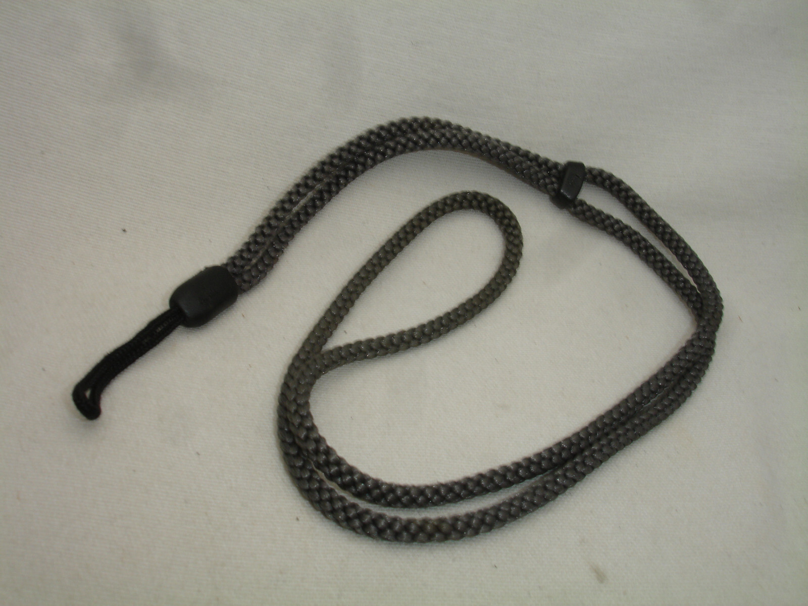 Olympus camera neck strap for smaller camera, grey #001a