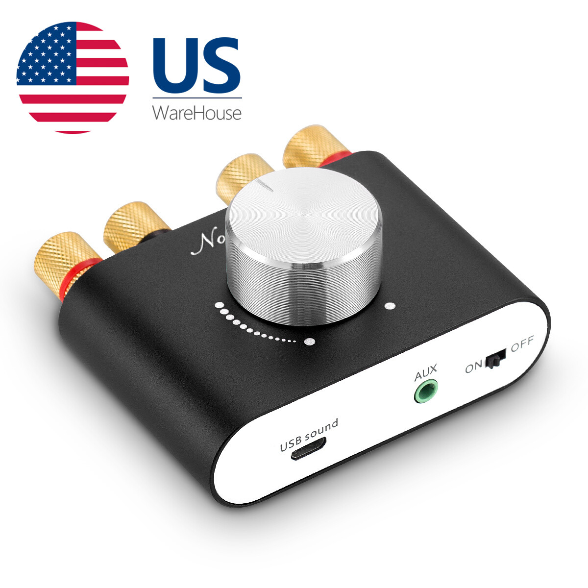 100W Mini Bluetooth 5.0 Digital Power Amplifier TPA3116 Stereo Audio Receiver