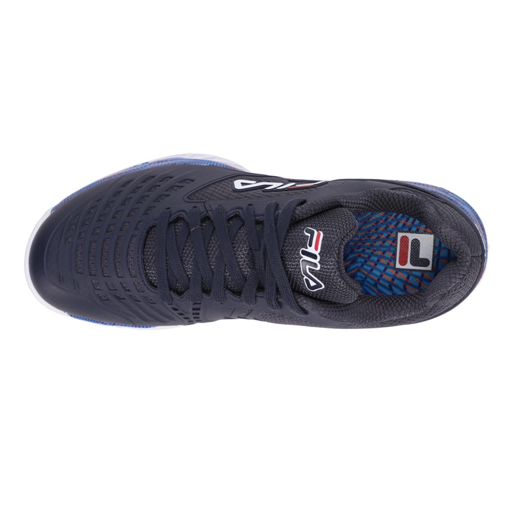 Fila Axilus 2 Energized Tennis Mens Blue Sneakers Athletic Shoes 1TM01899-423