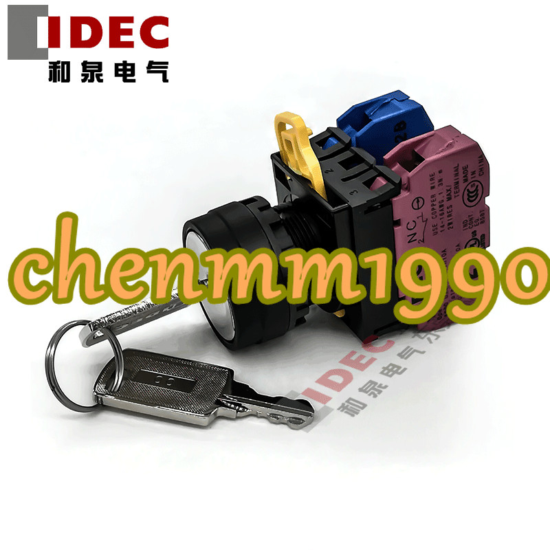 1PC NEW IDEC Three-speed key switch YW1K-3AE11 YW-E10 YW-E01 1A1B#YM