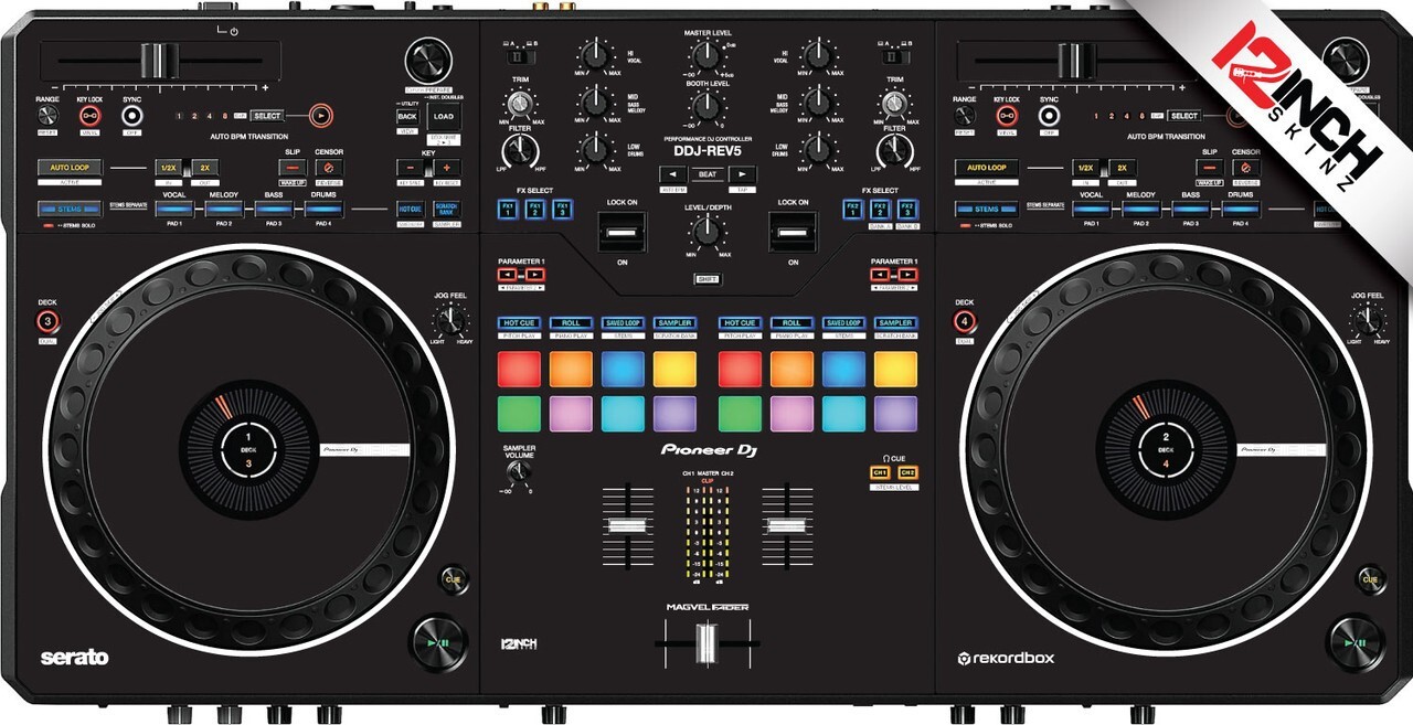 Pioneer DDJ-REV5 Skin - black