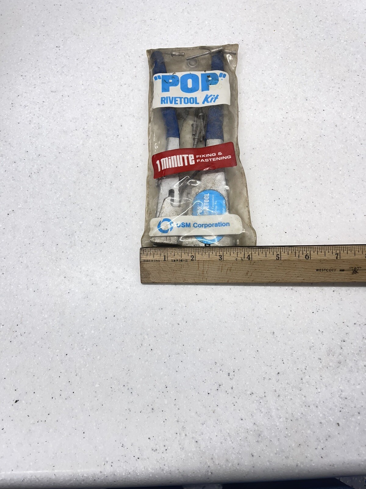 Hand Riveter Pop Rivet Tool Kit USM Corporation