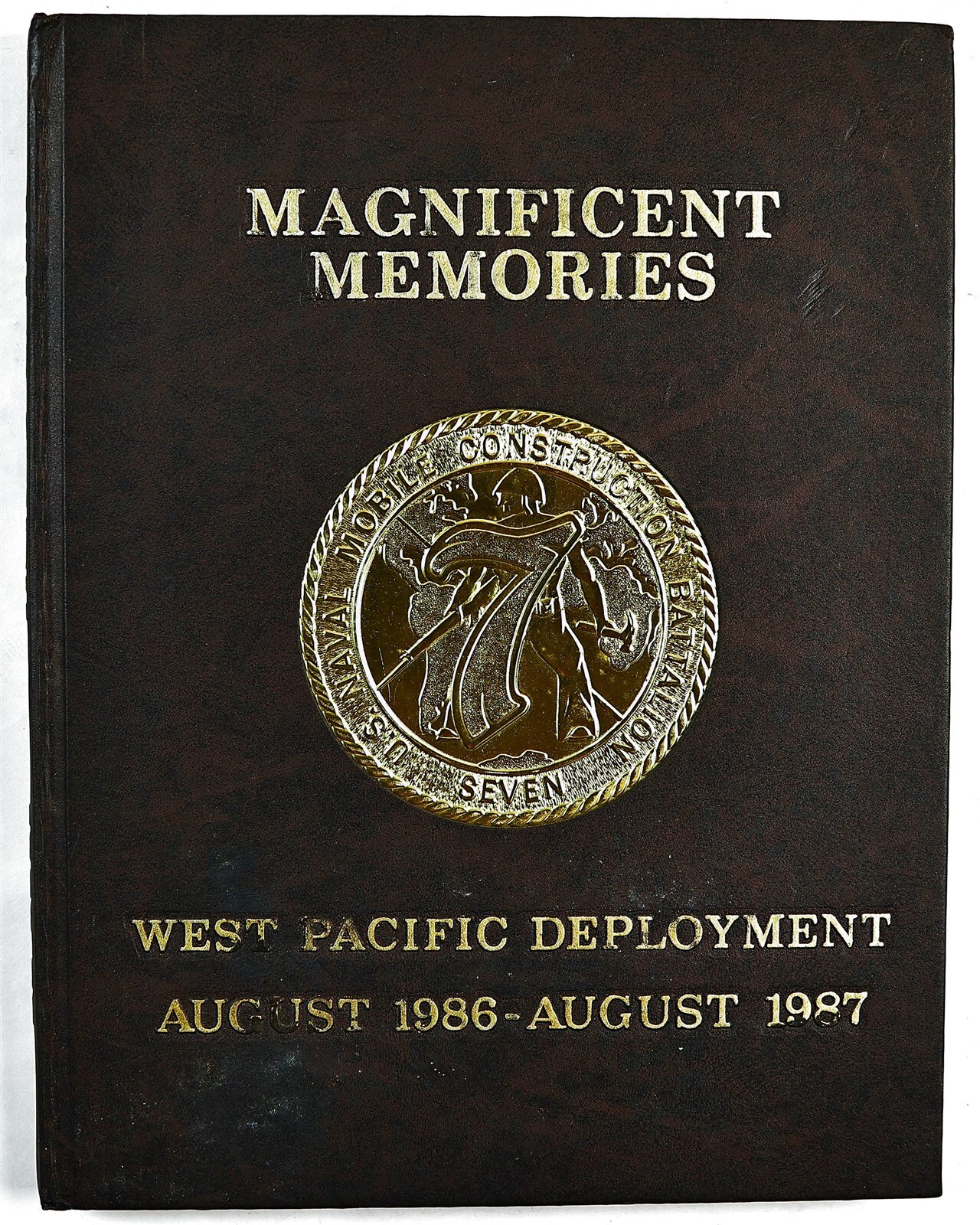 Mobile Construction Battalion Seven (NMCB-7) 1986 1987 Westpac Cruise Book