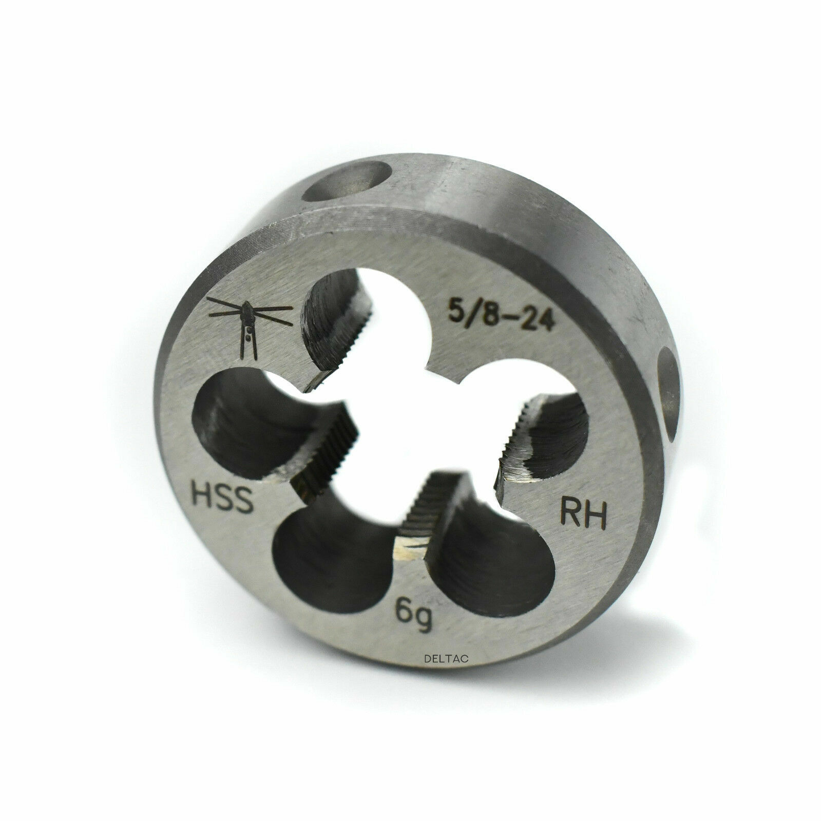 Lighthouse Quality Tools® - 5/8-24 RH HSS Round Threading Die 1-1/2" OD Gunsmith