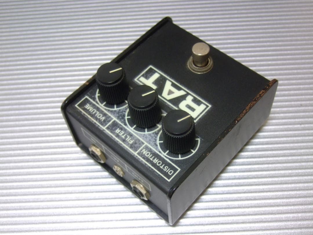 ProCo RAT Distortion Pedal Early Rivet Woodcutter