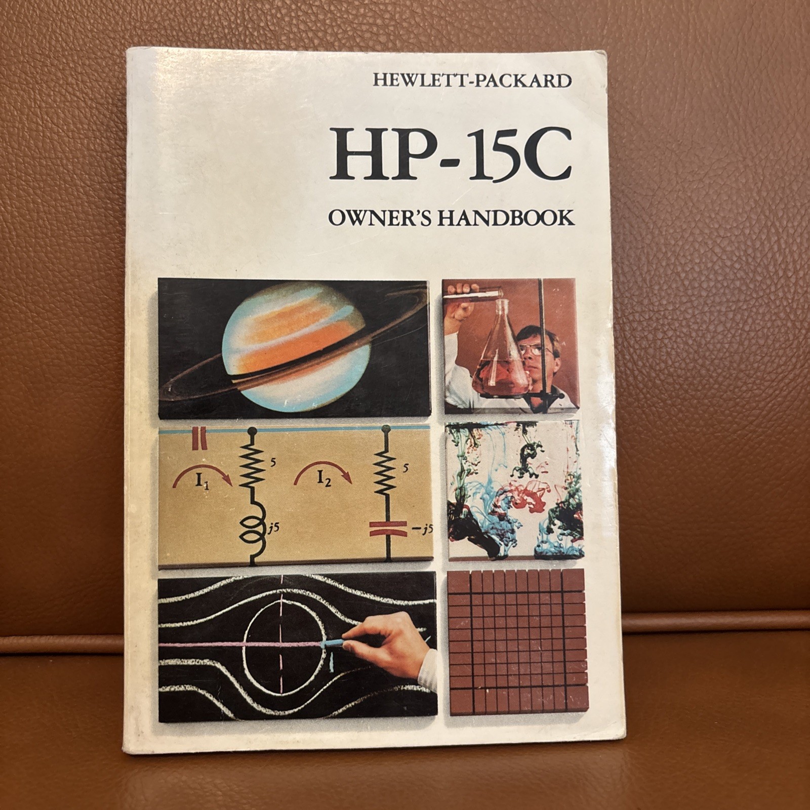 Vintage HP-15C Owner's Handbook User Manual January 1985 Edition (Retro Cover)