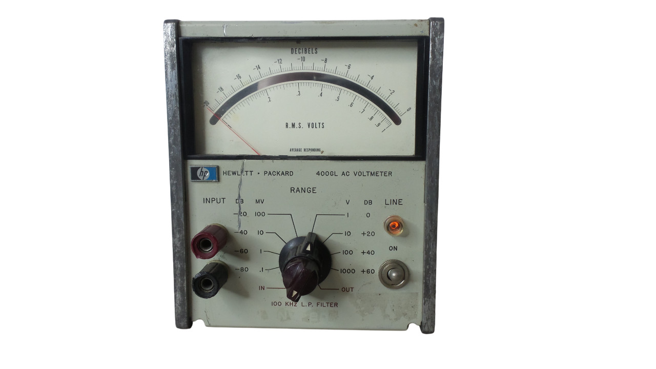 HP 400GL AC Voltmeter  - Free Shipping
