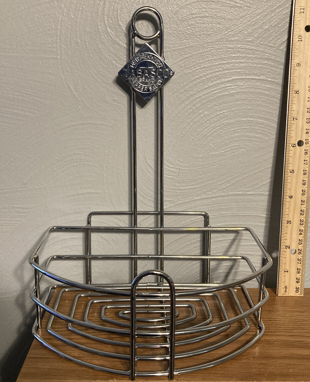Tabasco Restaurant Wire Basket Condiment Caddy Menu holder