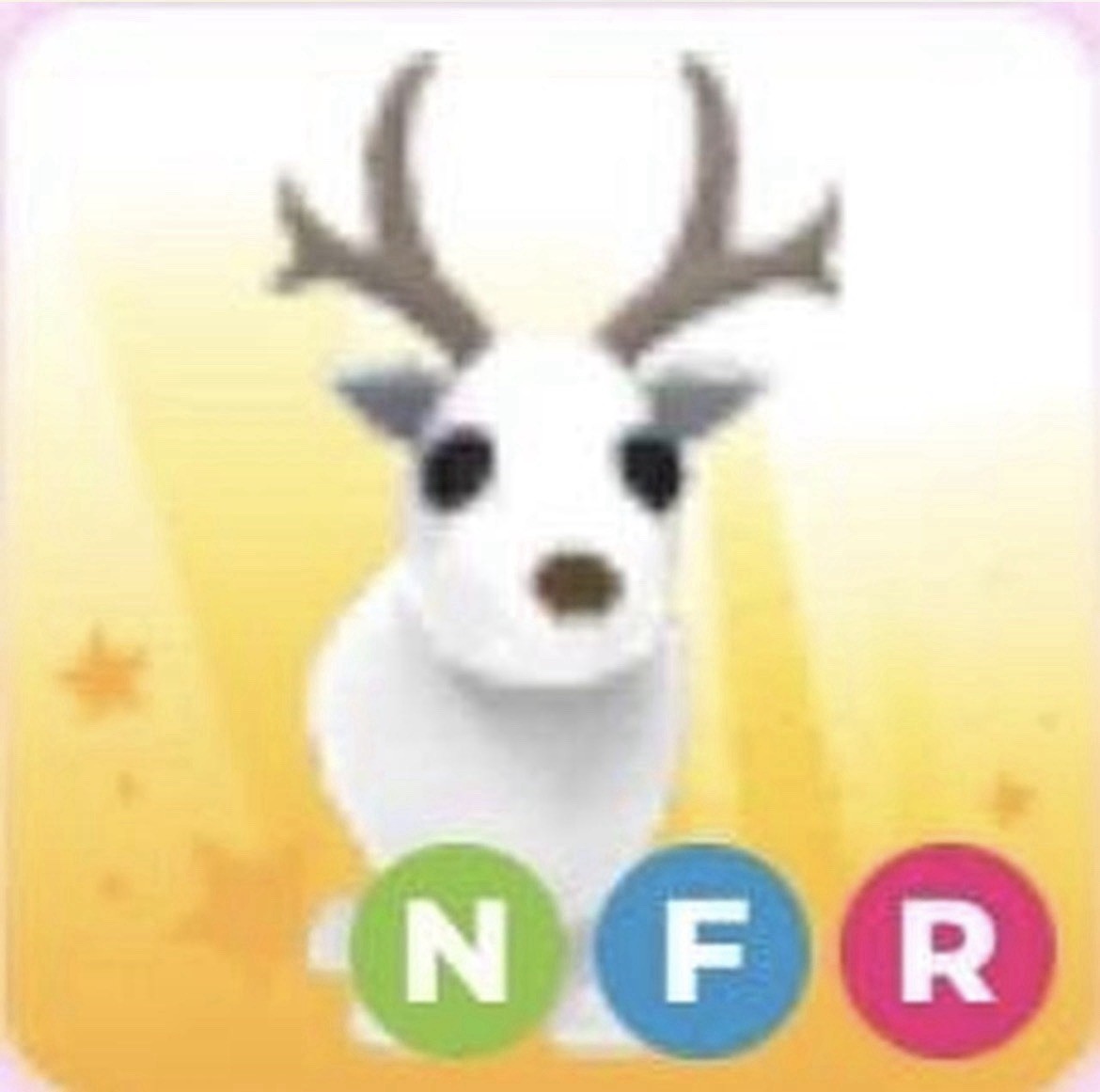 Adopt Me! Arctic Reindeer NFR Virtual In-Game Pet Collectible