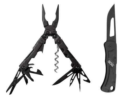 PowerPint Mini Multi Tool - Utility Tool with 18 Lightweight One Size Combo