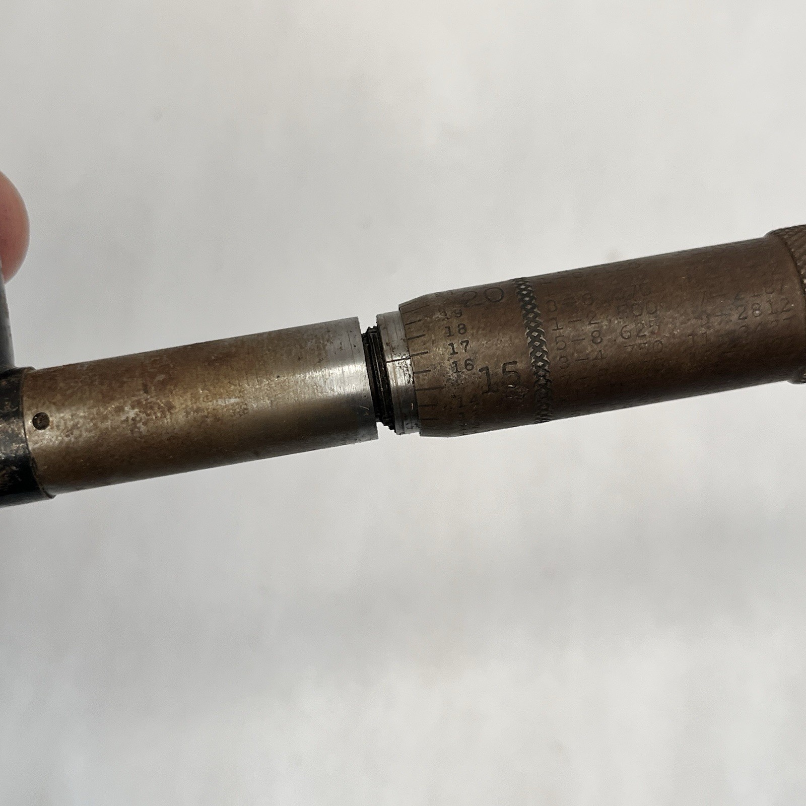 Antique STARRETT No. 436. 2-3in MICROMETER SLC