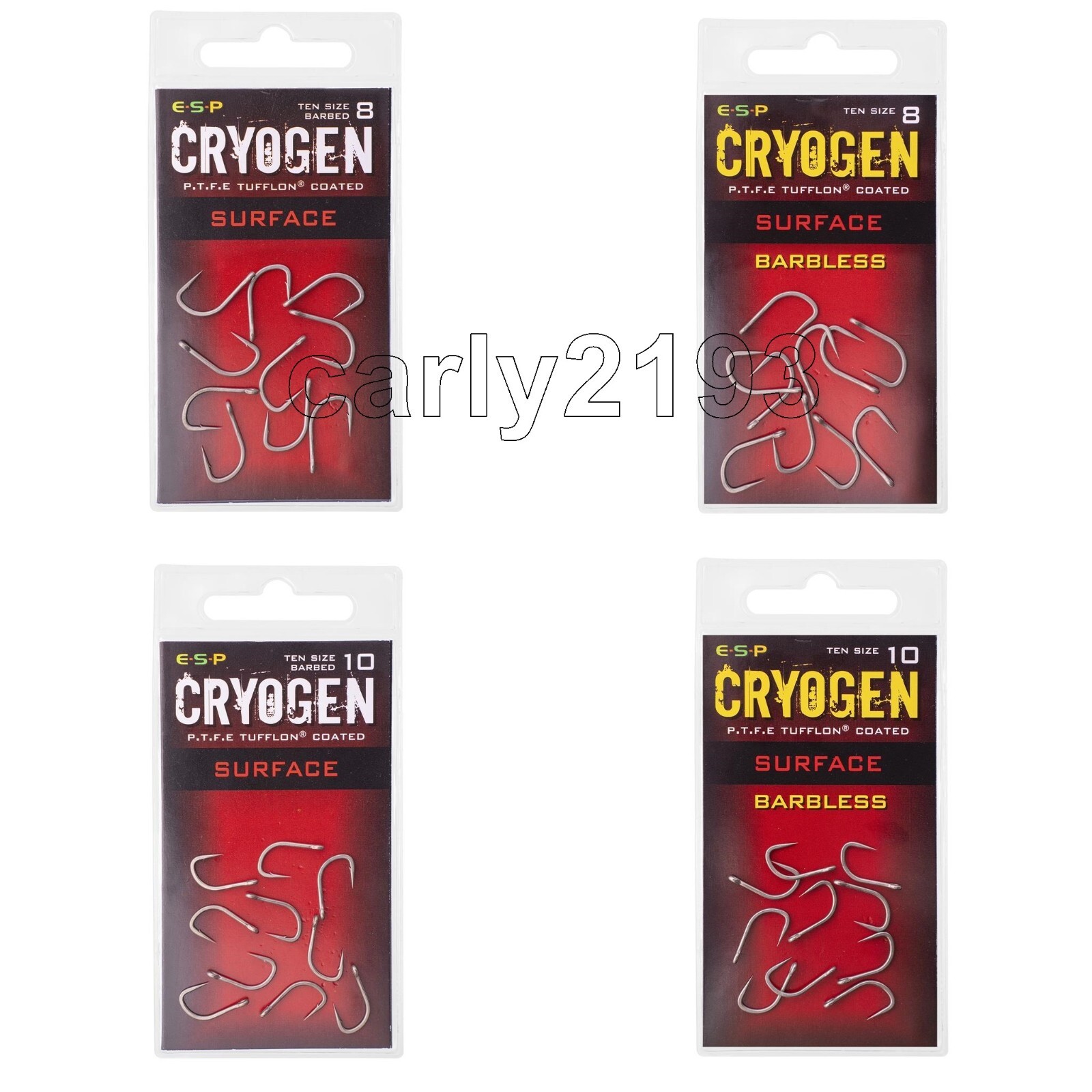 ESP Cryogen Surface Floater Hooks - All Sizes Available