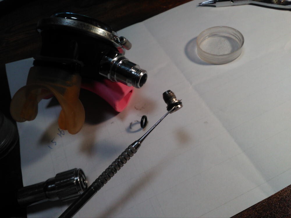NDS SCUBA DIVING REGULATOR SECOND STAGE.
