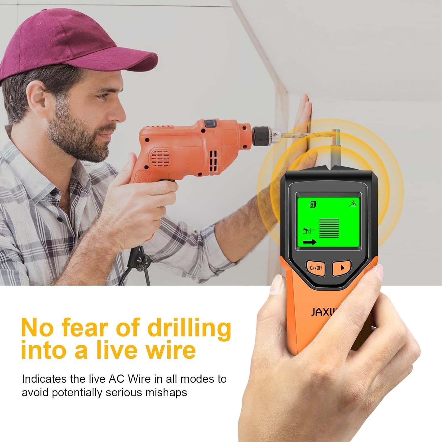 Stud Finder Wall Scanner - Intelligent Microprocessor Chip