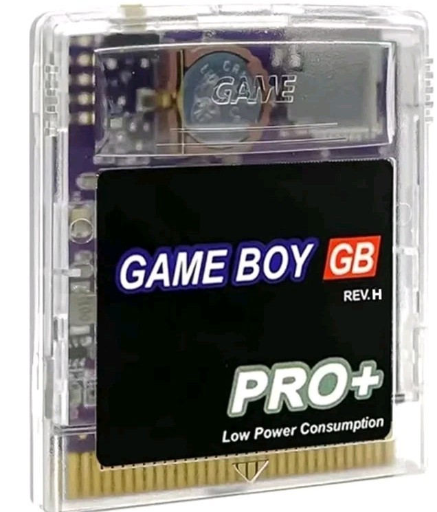 GB PRO+ Game Card Gameboy Card OS.V4 2000 in 1 With 4GB TF Card Game Card For GB