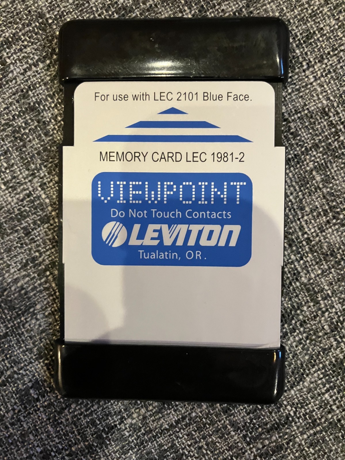 Leviton Colortran LEC 1981-2 EEPROM Memory Card Quantity of 3