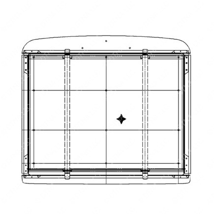 A17-12934-010 Grille for Freightliner