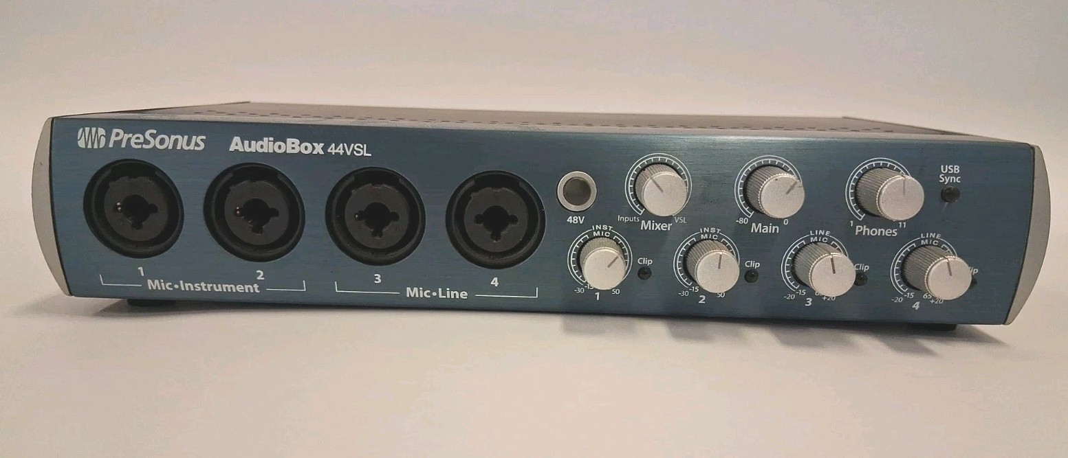 PreSonus 44VSL USB Preamp/Audio Interface Parts Only With Power Chord