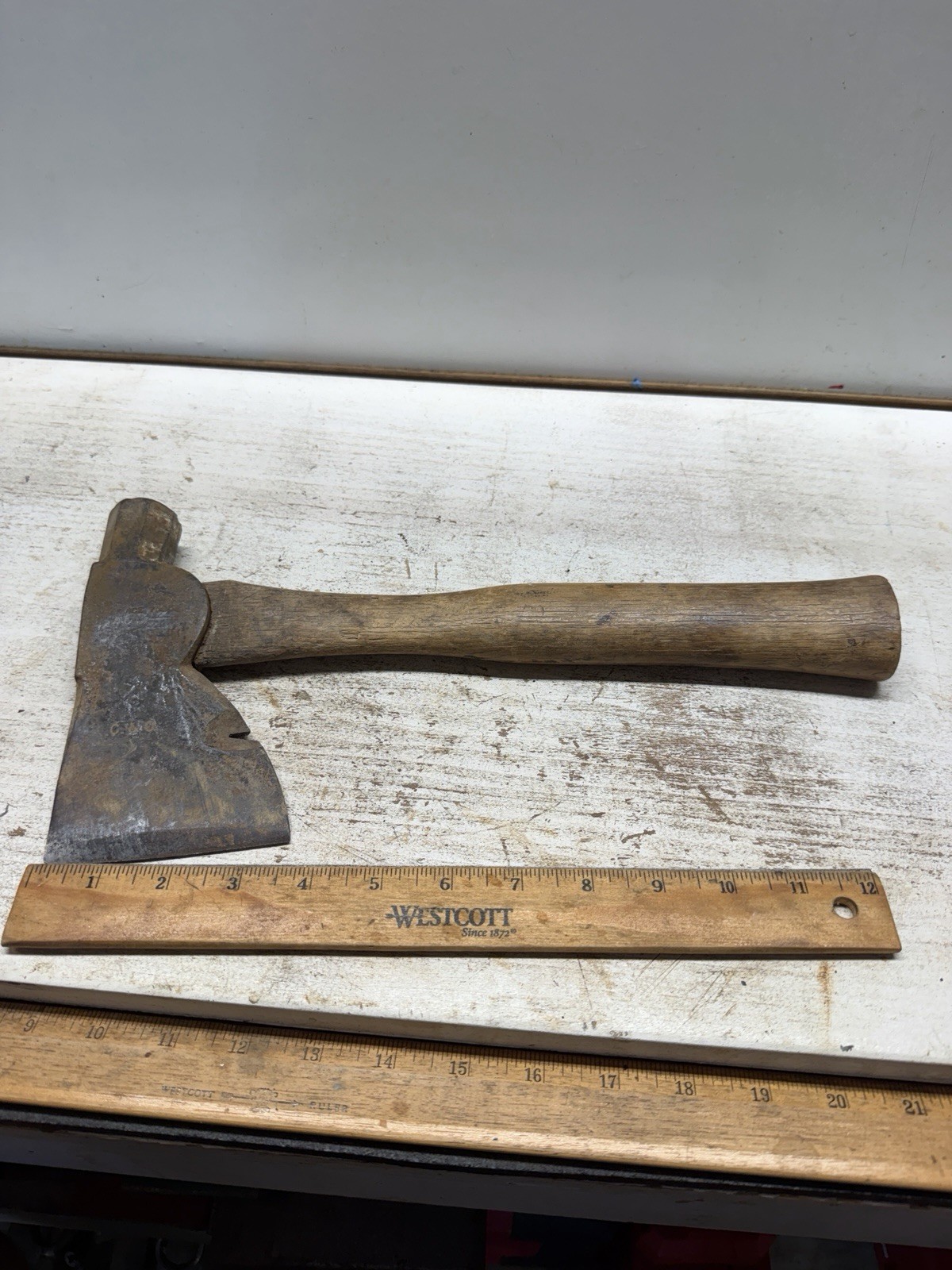 Vintage Briar Edge Service Tool Hatchet/Hammer C&O Railroad Very Rare