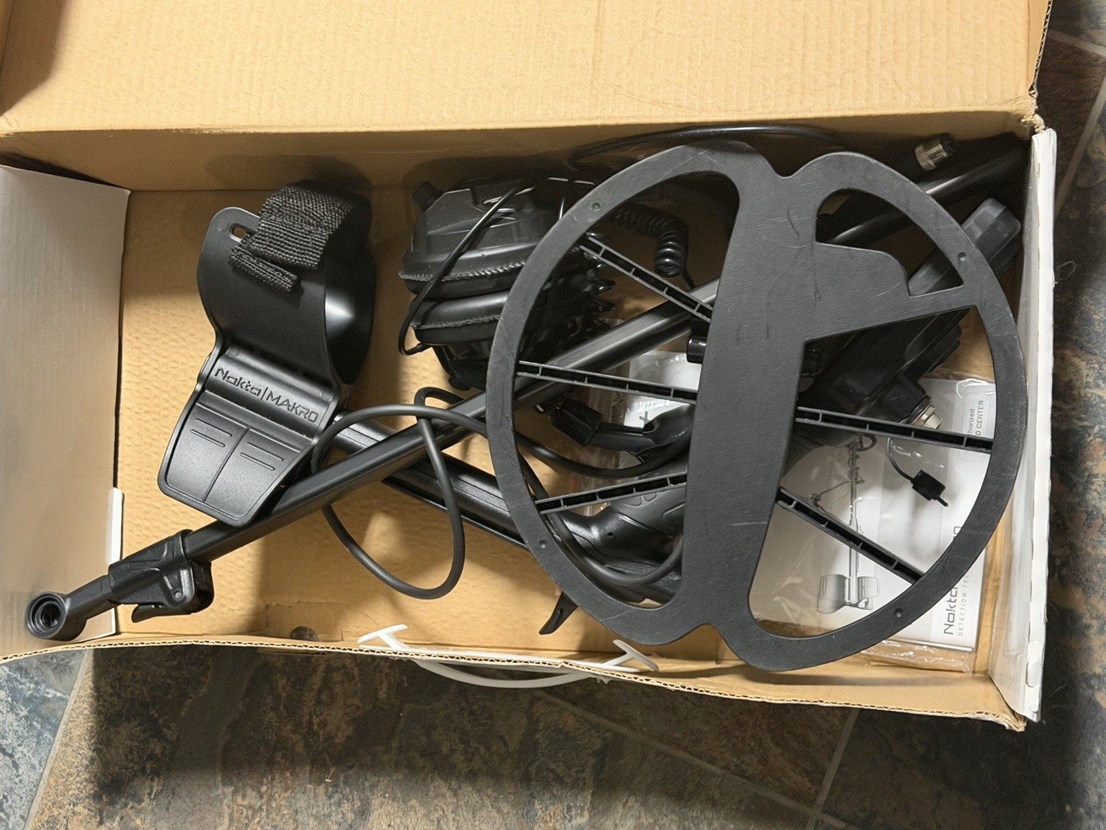 Used Twice Nokta MAKRO Simplex+ Waterproof Metal Detector 11" Coil