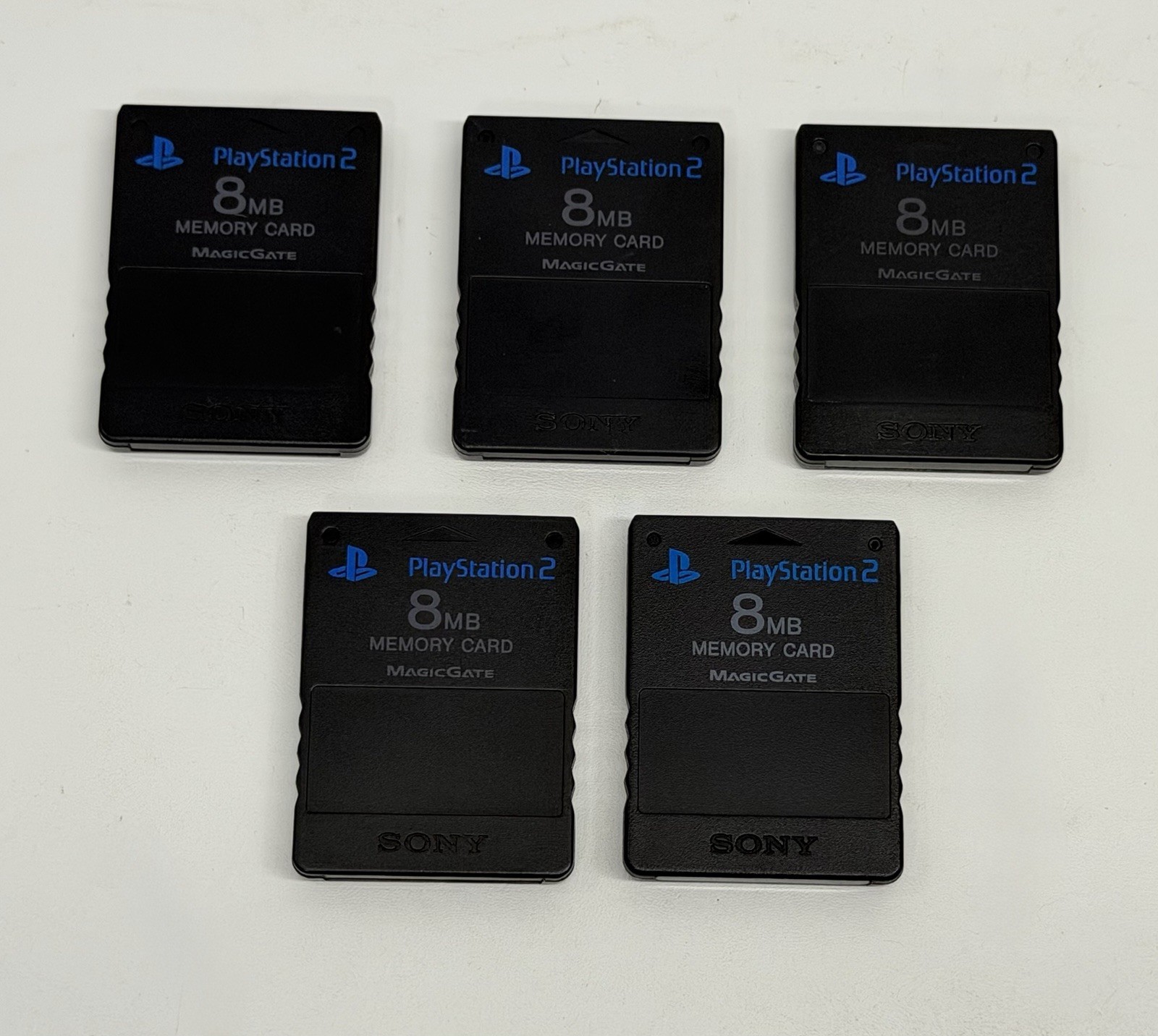 Sony Playstation 2 PS2 Official OEM 8mb Memory Card Genuine SCPH-10020 Tested