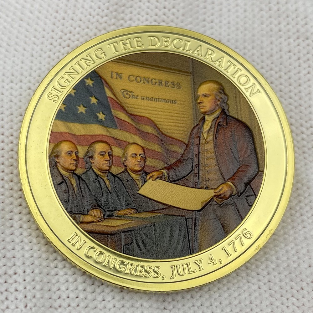 American Independence 250th Challenge Coin 1776-2026 Bald Eagle Coin Souvenir