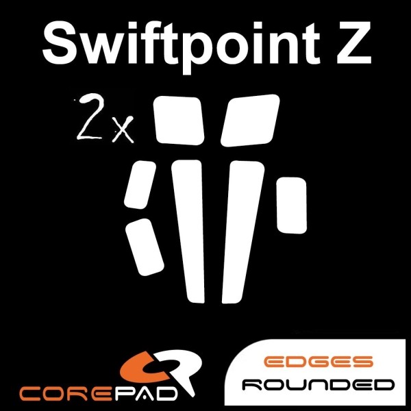 Corepad Skatez Swiftpoint Z Z2 Replacement Mouse Feet Hyperglides Teflon