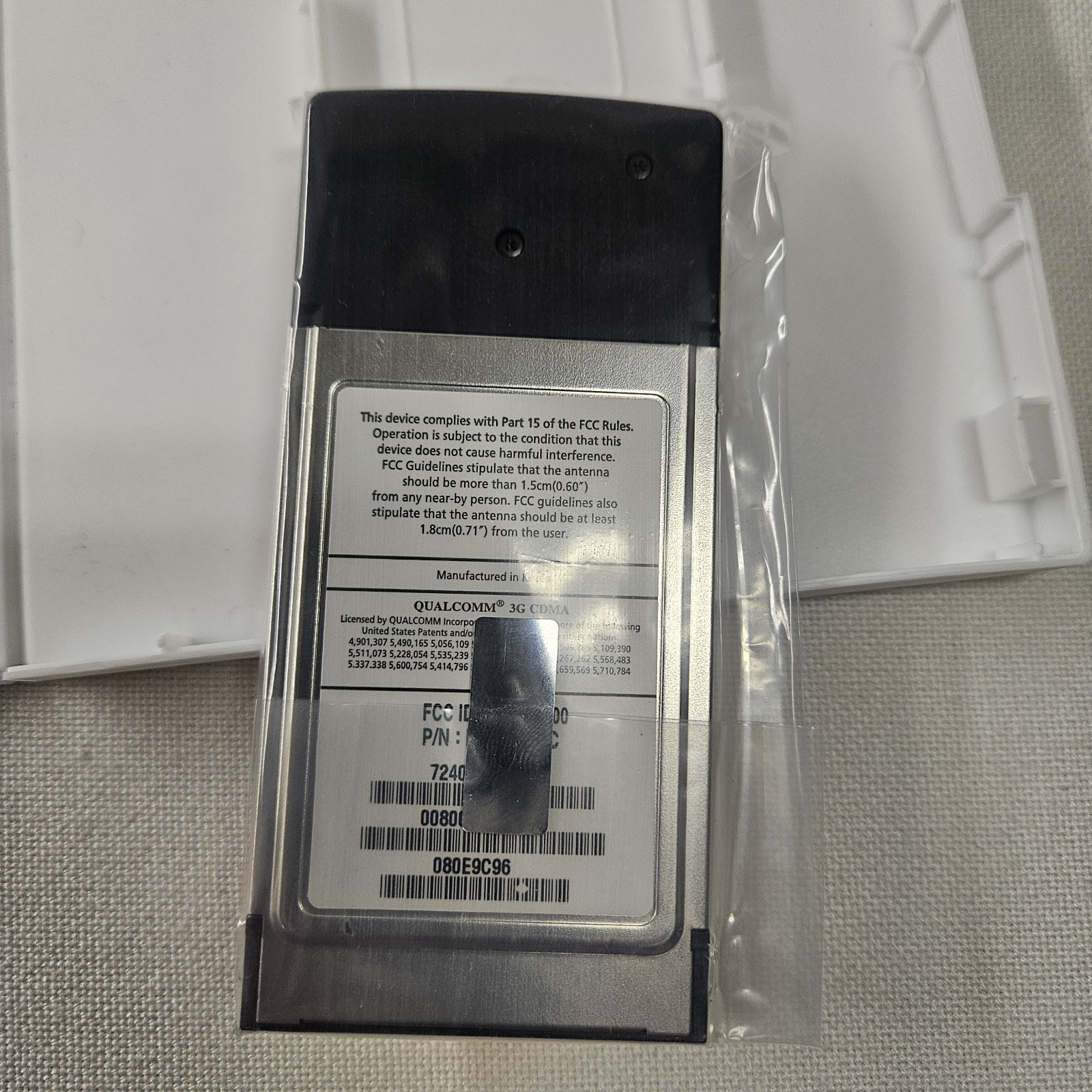 UTStarcom Mobile High Speed EVDO Rev-A PC Card PLS5750 Wireless Connect Data