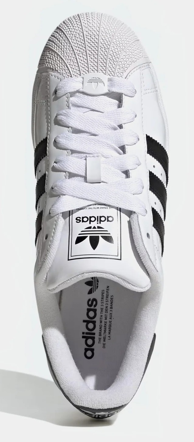 Men's Adidas Superstar II White/Black/White (JR7312)