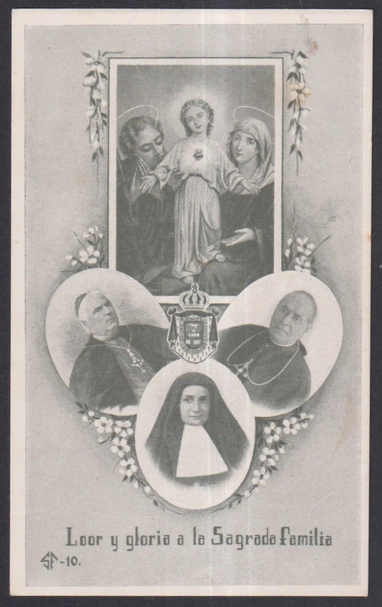 Holy card antique Sierva de Dios Sor Maria santino image pieuses estampa
