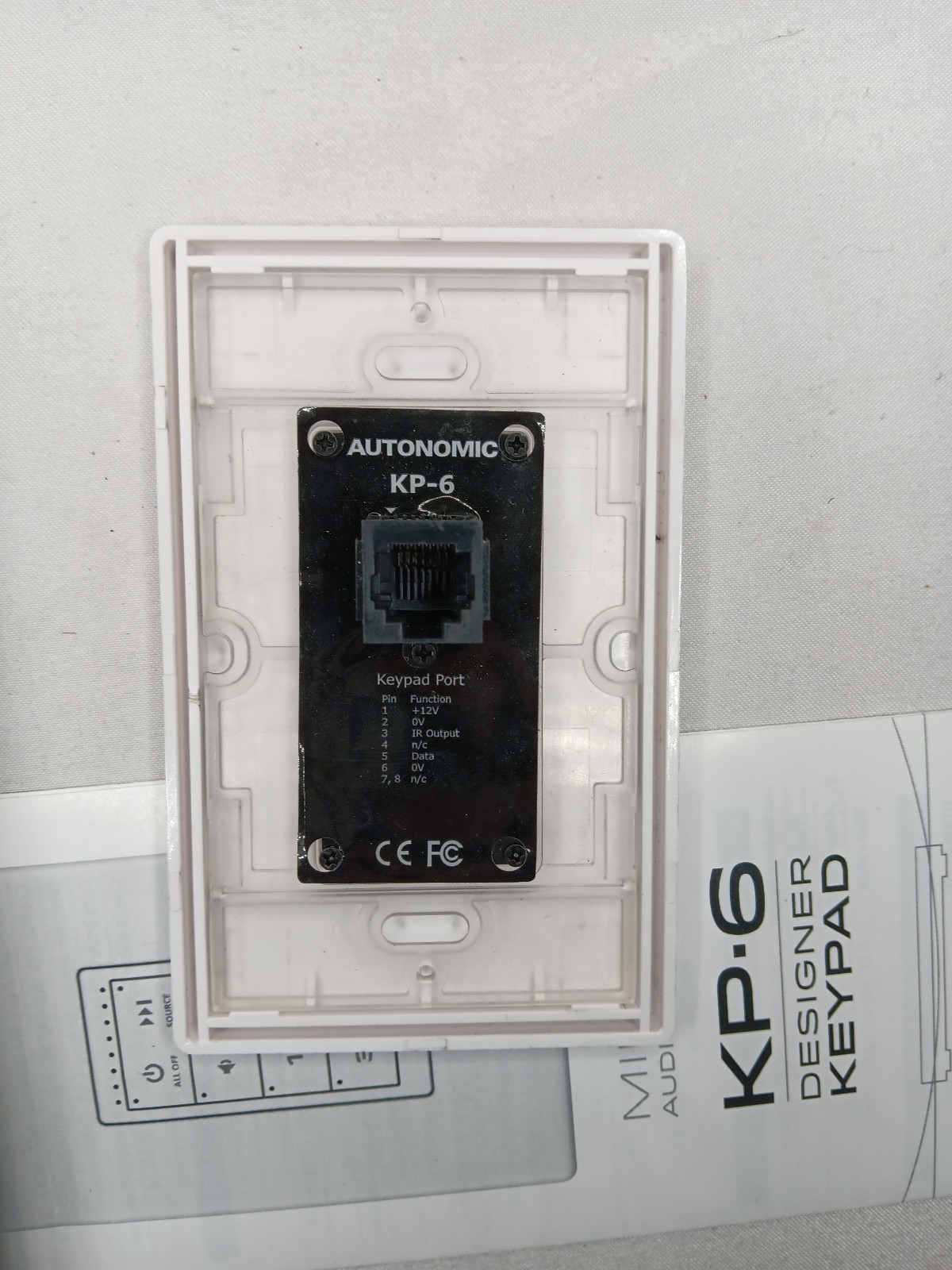 Mirage Audio Systems KP-6 Designer Keypad